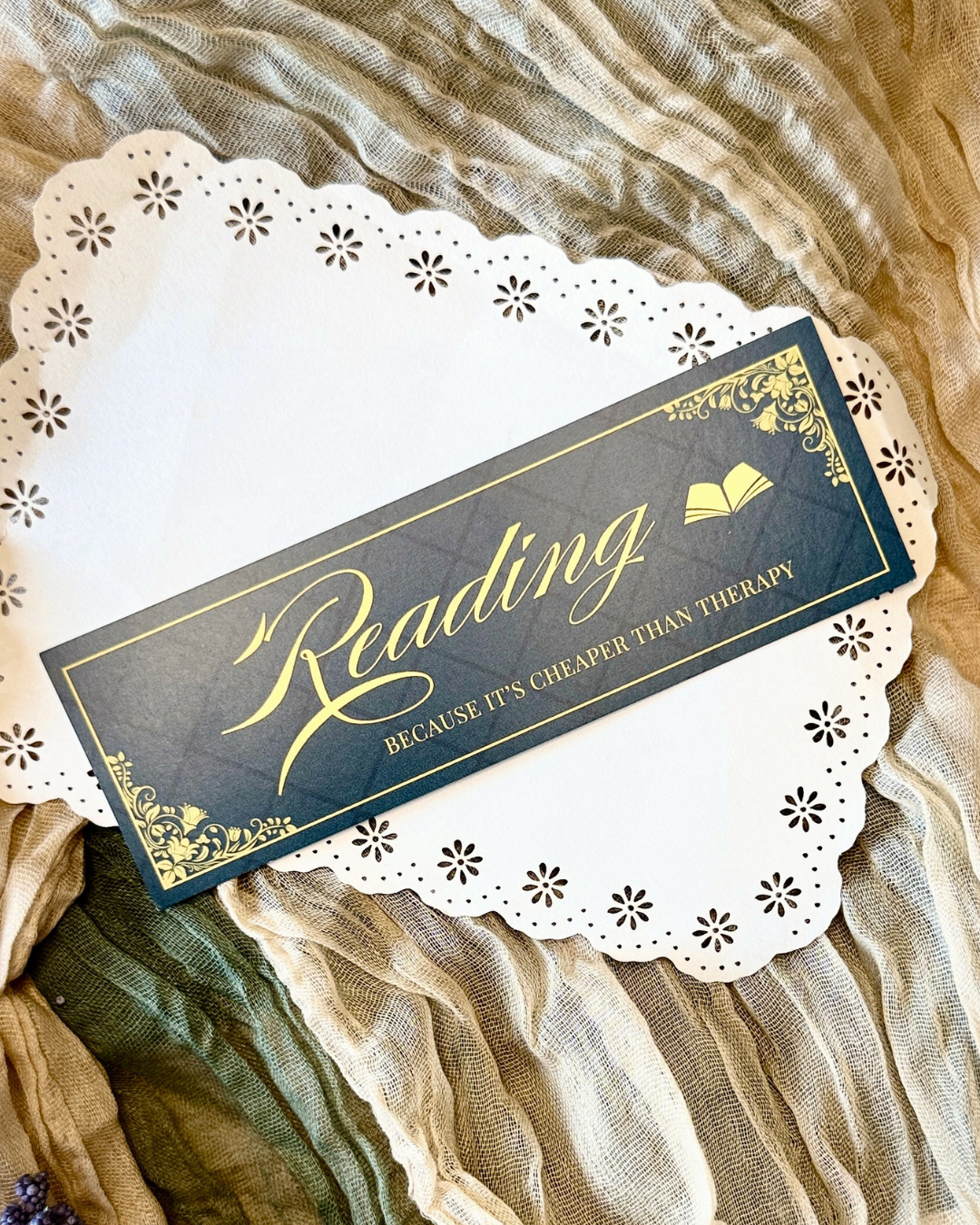 Better than Therapy Bookmark