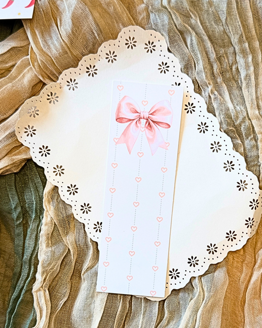Bow Beauty Bookmark